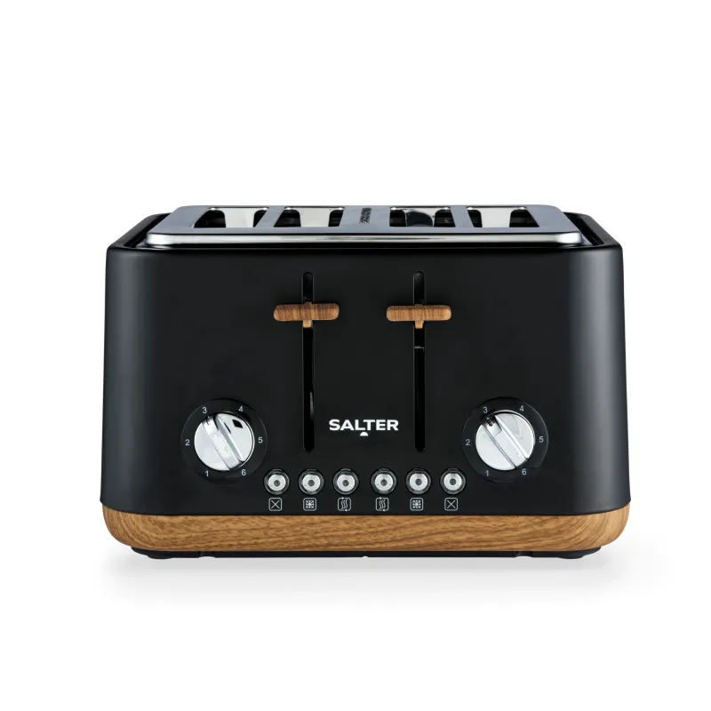 Salter EK5823BLKVDE Toronto 4-Slice Toaster