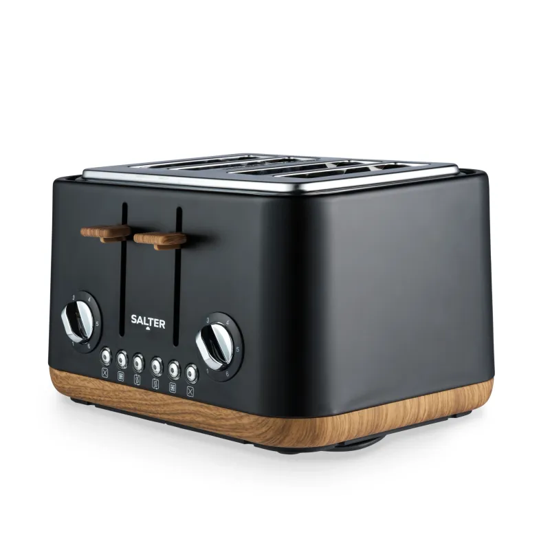 Salter EK5823BLKVDE Toronto 4-Slice Toaster
