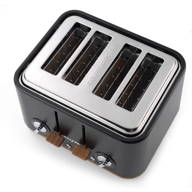 Salter EK5823BLKVDE Toronto 4-Slice Toaster