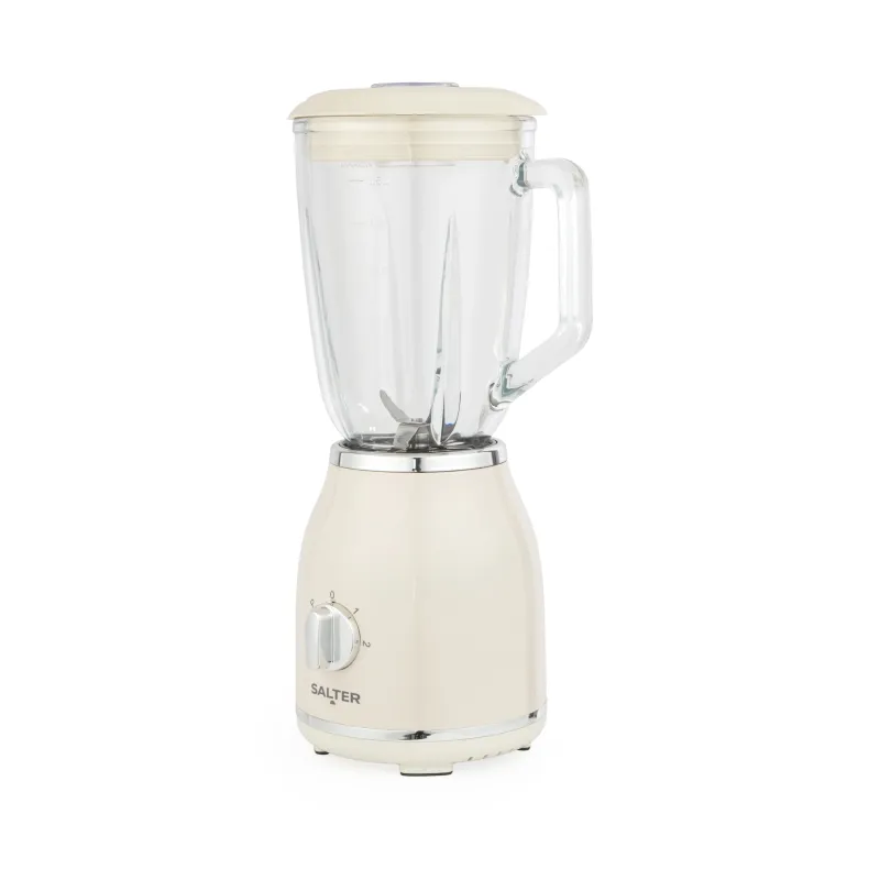Salter EK6687CRMVDE Retro Glass Jug Blender