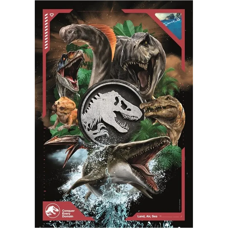 Puzle Clementoni Jurassic world 29098. 180 gab.