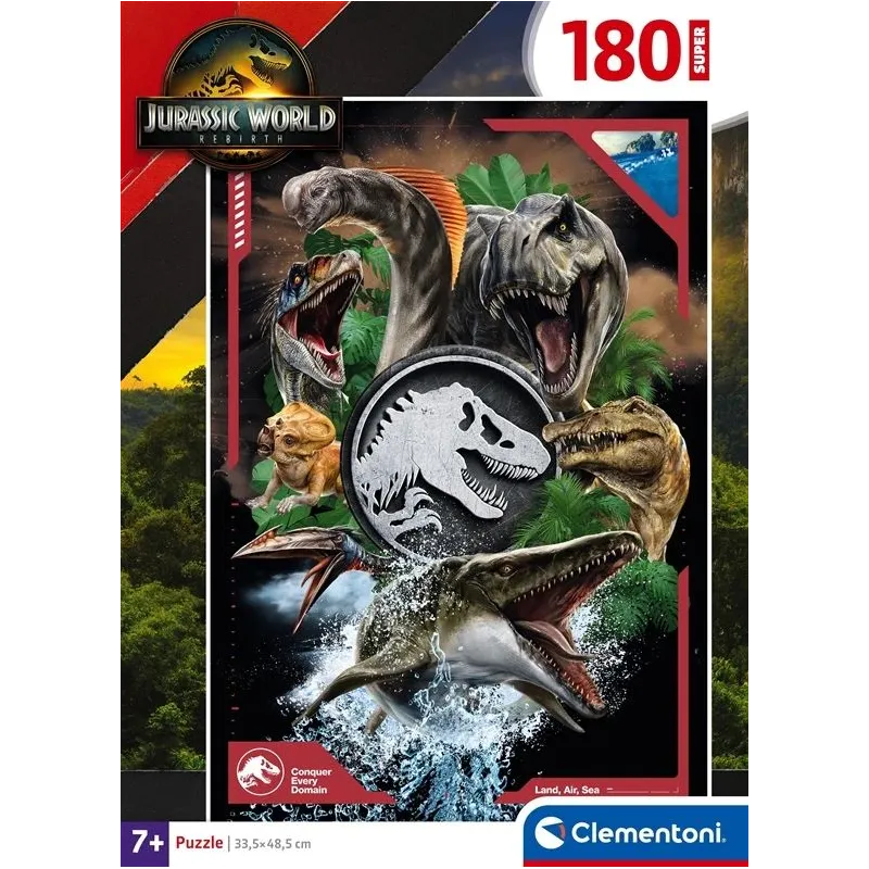 Puzle Clementoni Jurassic world 29098. 180 gab.