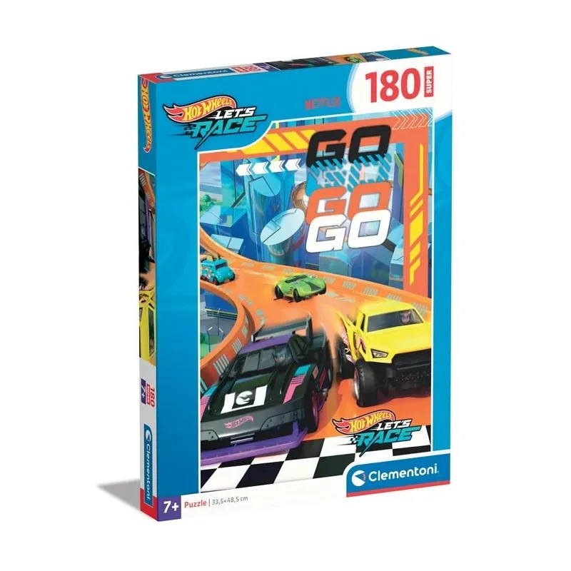 Clementoni Hot Wheels puzle 29789. 180 gab.