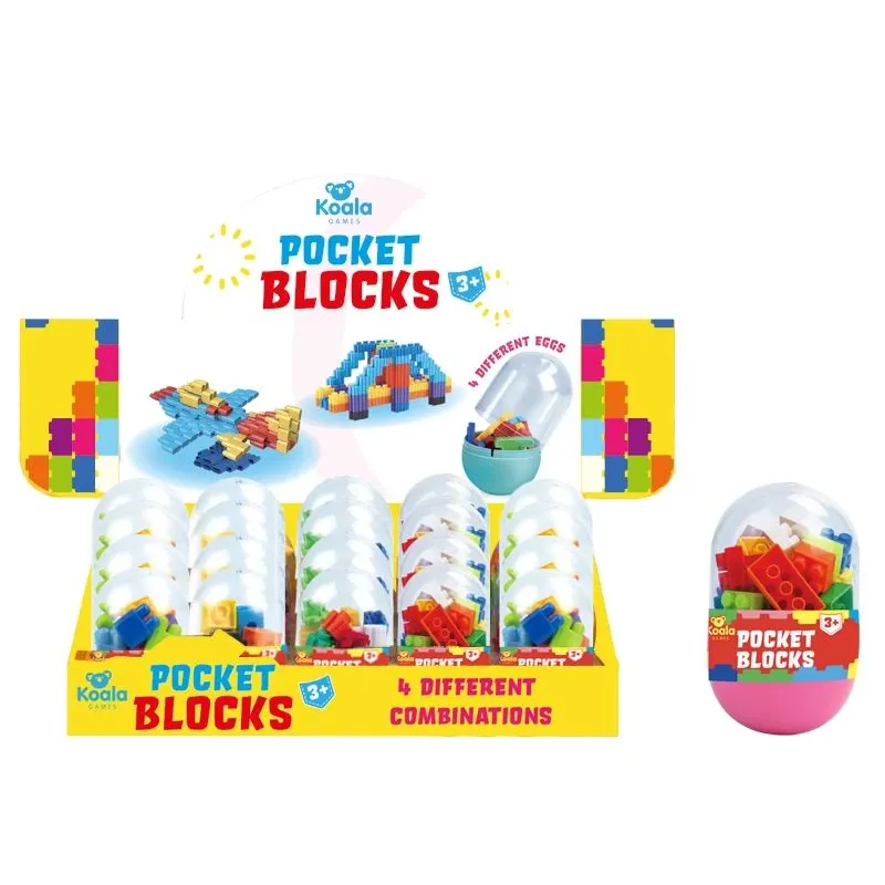 Koala Games G2665 Pocket Blocks ,Random,
