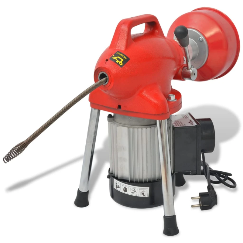 vidaXL cauruļu tīrīšanas iekārta, 250W, 12,5mx16mm, 4,5mx9,5mm