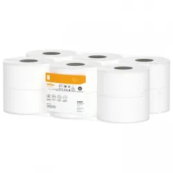 Tualettpaber rullis Satino HiCycle- 2-kihti-12 x 180 m JT1, Satino by WEPA