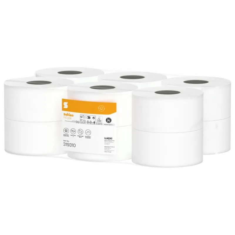 Toilet paper Satino HiCycle, 2- ply, 12 x 180 m JT1, Satino by WEPA
