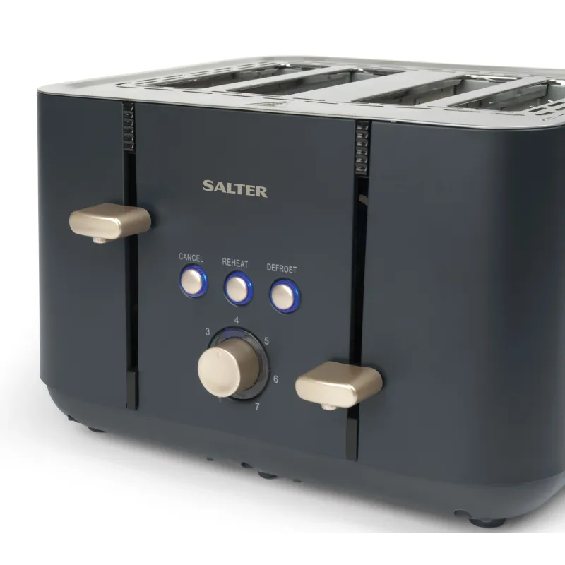 Salter EK5565BGRYFVDE Marino 4-Slice Toaster