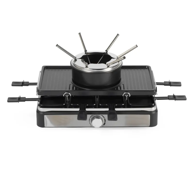 Salter EK4513VDE 2 in 1 Raclette & Fondue Set
