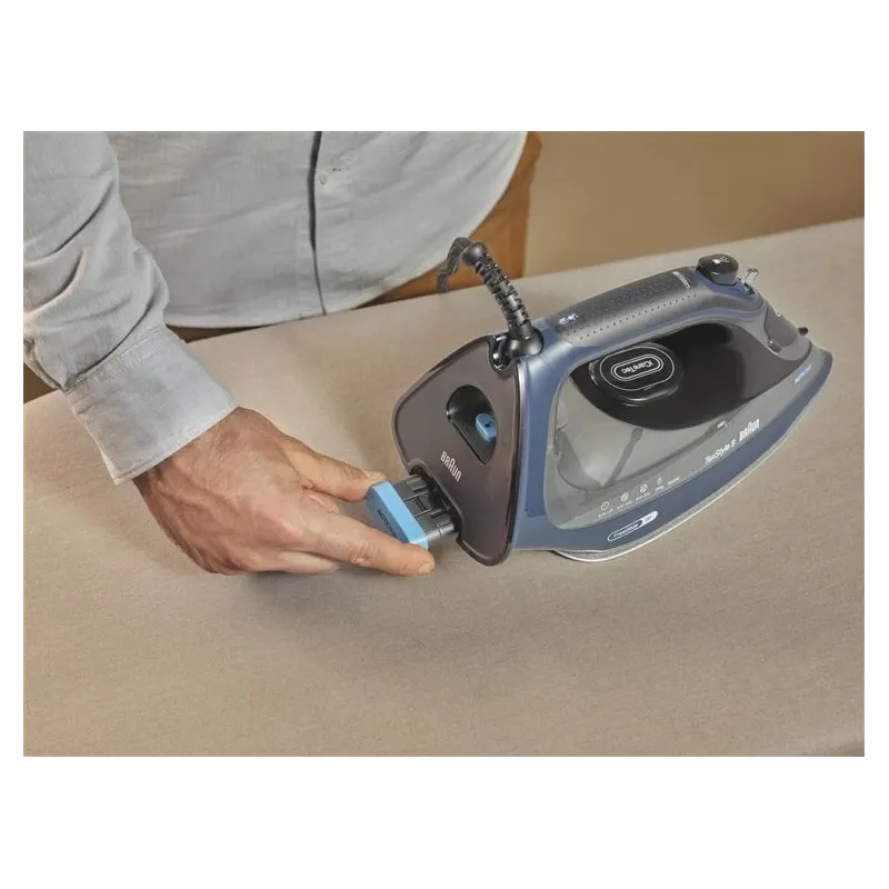Gludeklis Braun TexStyle 9 SI9682DB. zilimelns krās.