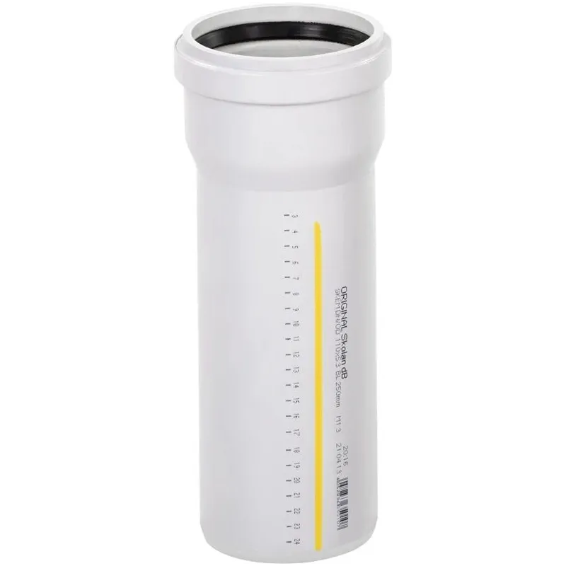 Kanalizācijas caurule Magnaplast. Skolan. DIA 110 mm. 0.5 m