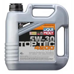 Engine oil liqui moly top tec 5w30. 4 l