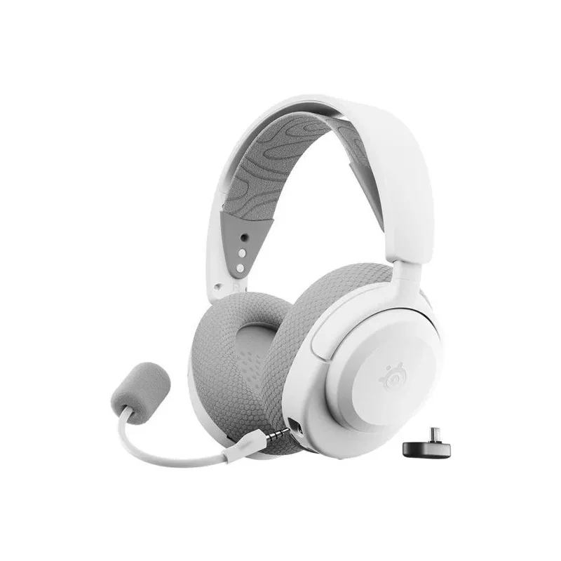 Bezvadu spēļu austiņas Steelseries Arctis Nova 3XW. balta