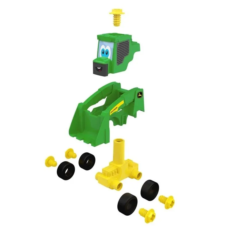 Bērnu rotaļu mašīnīte John Deere Kids Build A Buddy. zaļa