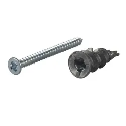 Tapa ar skrūvi Essve Driva TF27. 4.5 mm x 50 mm. 4 gab.