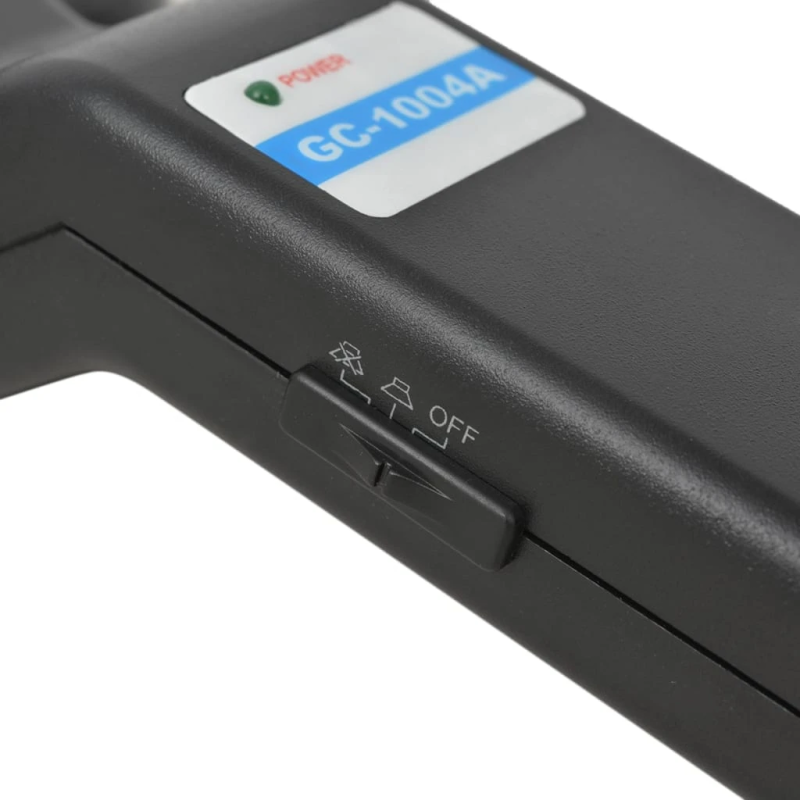 vidaXL metāla detektors, melns