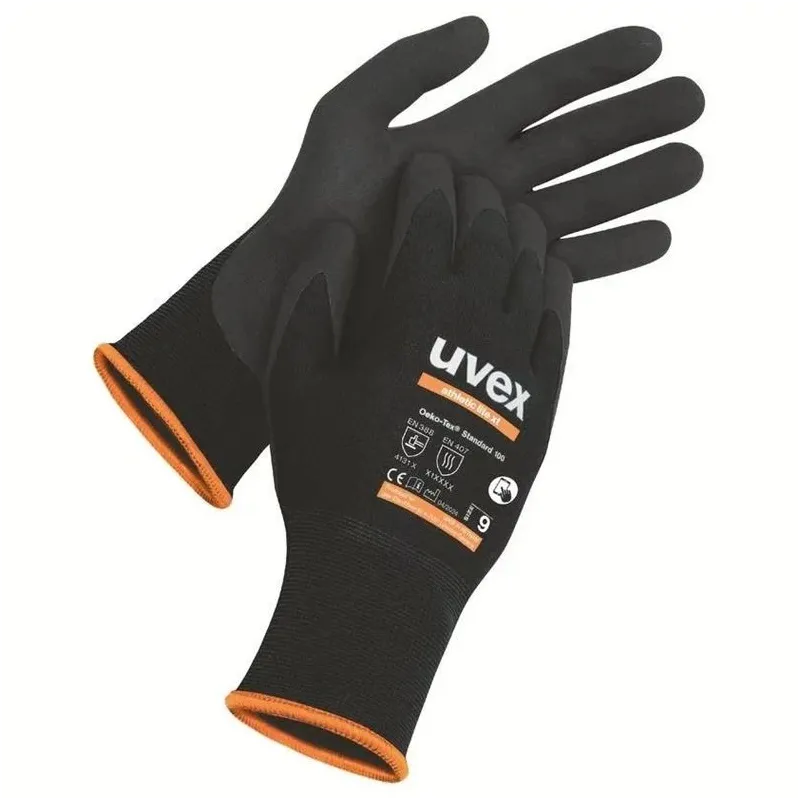 Darba cimdi Uvex Athletic Lite Xt. melni. 10