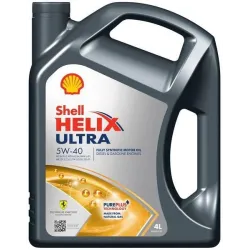 Auto dzinēja eļļa Shell 5W - 40 4L