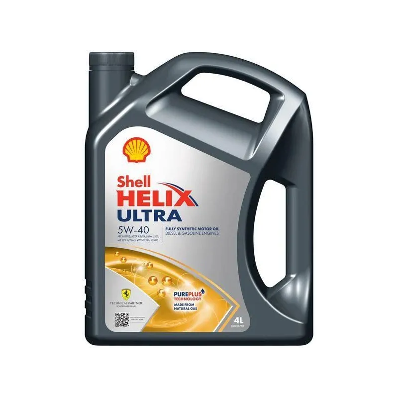 Auto dzinēja eļļa Shell 5W - 40 4L