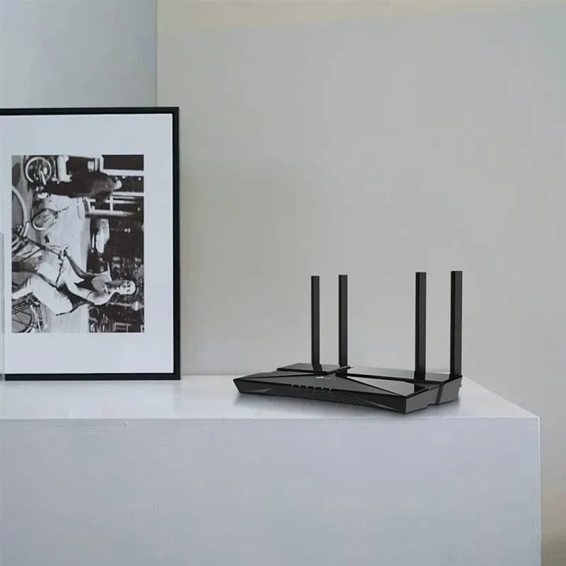 Rūteris TP-Link AX1800. melna