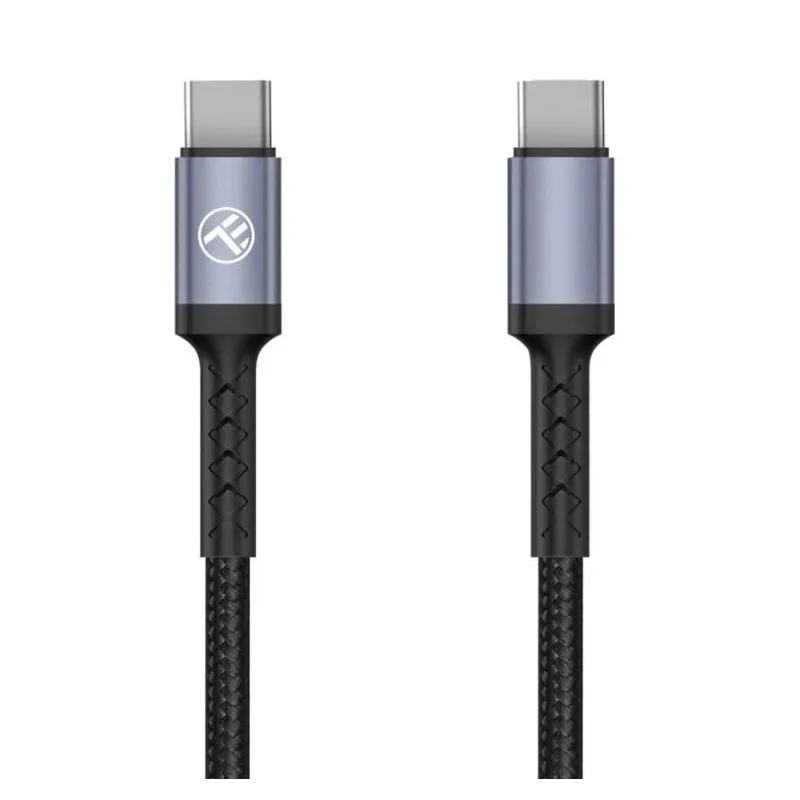 Tellur Type-C To Type-C Cable 3A 60W 1m Black