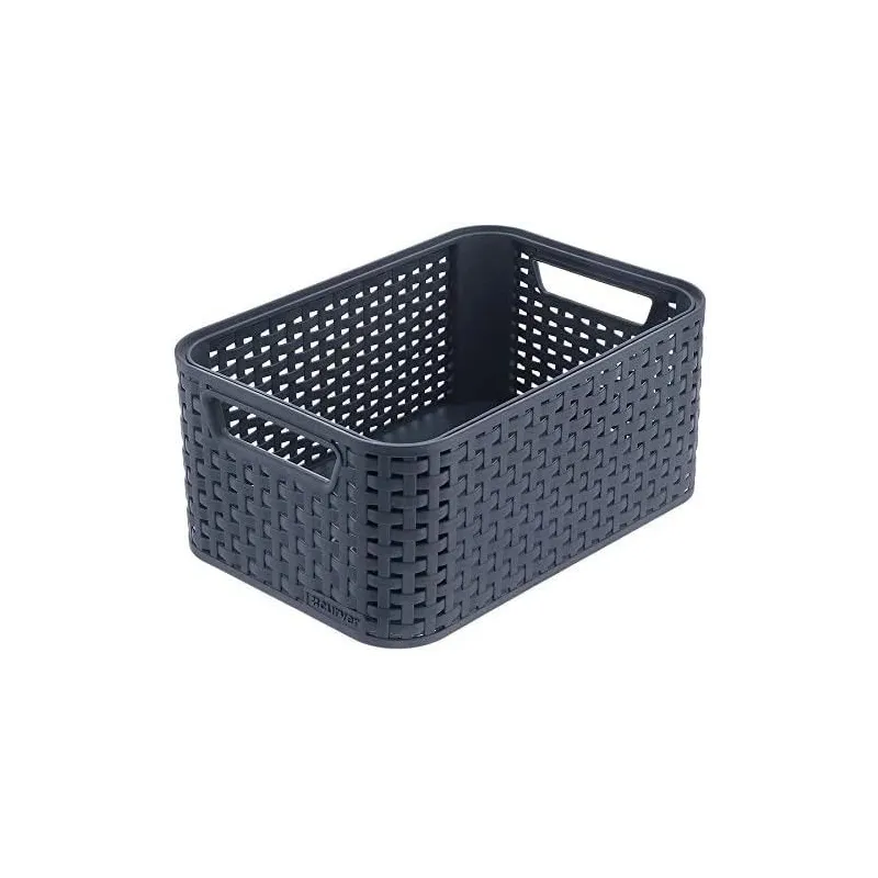 Daiktadēžė CURVER STYLE. 30 l. pelēka. 43×32×23 cm