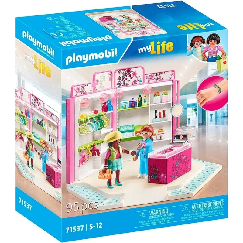 PLAYMOBIL SHOPPING Skaistumpreču veikals 71537