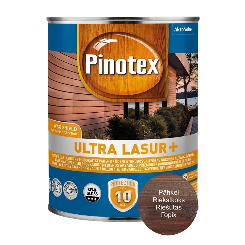 Aizsarglīdz kok pinotex ultra+ orego 10l