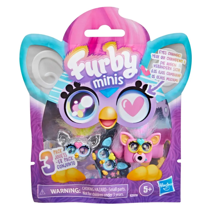 FURBY Rotaļlieta slēgtā iepkojumā Minis, 3 gab.