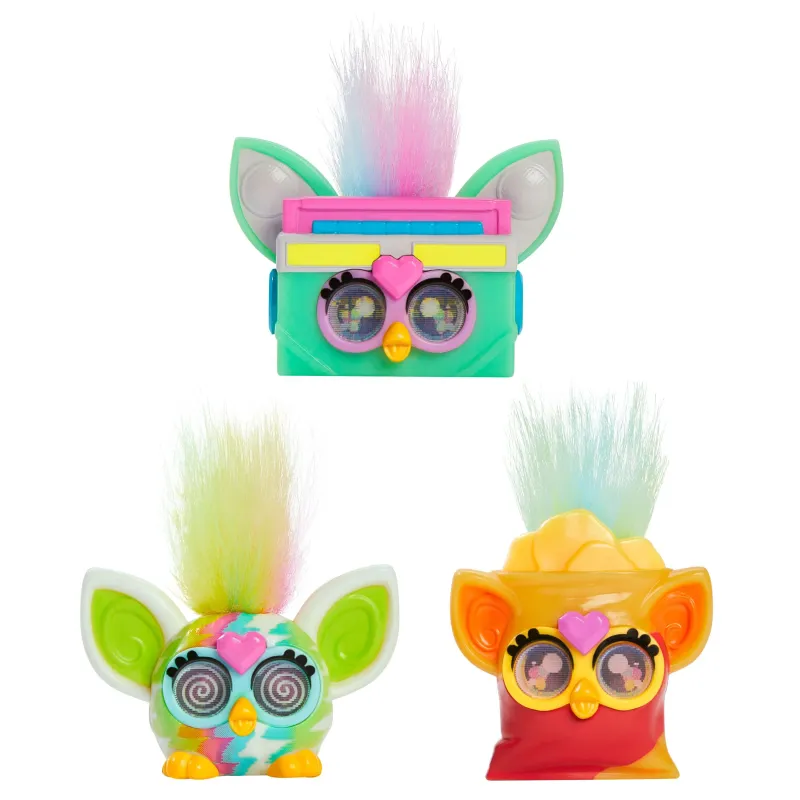 FURBY Rotaļlieta slēgtā iepkojumā Minis, 3 gab.
