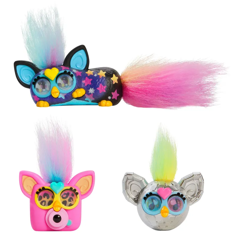 FURBY Rotaļlieta slēgtā iepkojumā Minis, 3 gab.