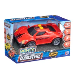 TEAMSTERZ Mighty Machines superauto ar gaismu un skaņu, 12,5 cm