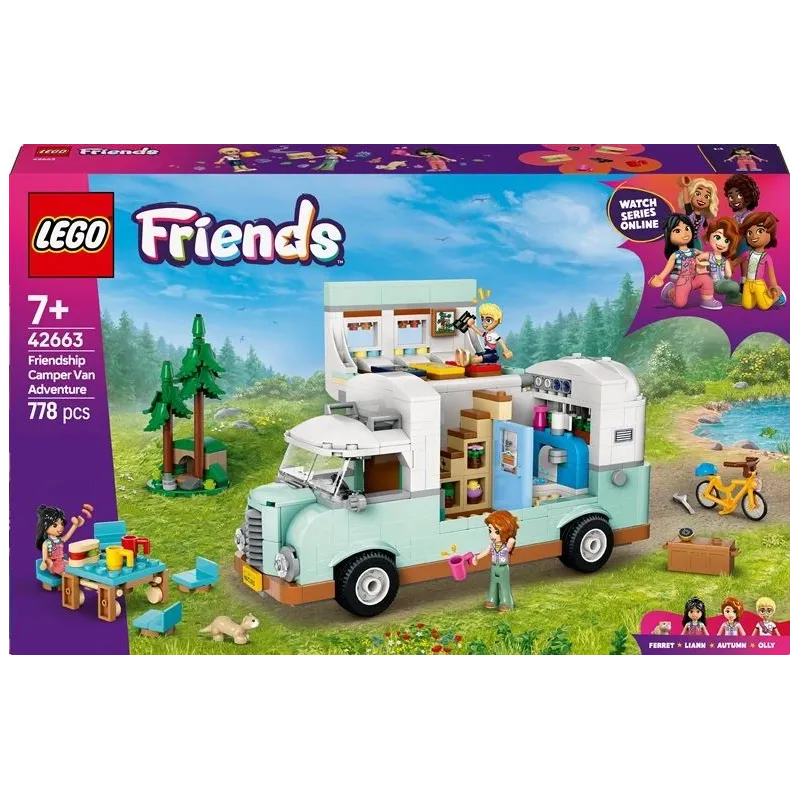 LEGO Friends Friendship Camper Van Adventure. 778 gab.
