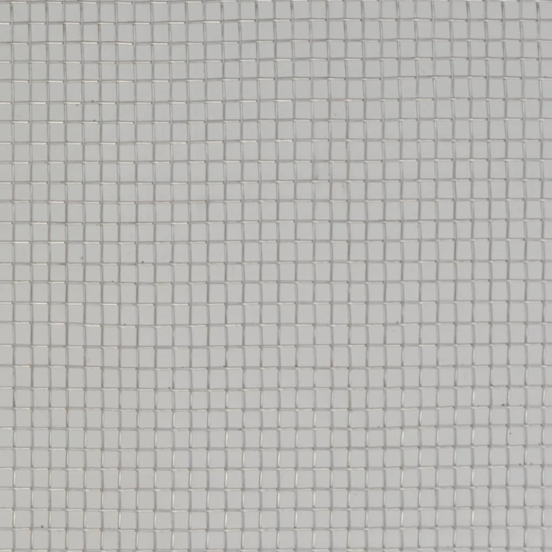vidaXL siets, nerūsējošs tērauds, 100x500 cm, sudraba krāsā