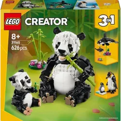 Toy constructor lego panda family 31165