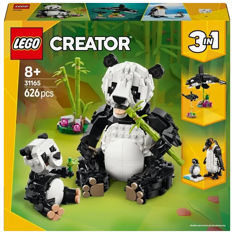 LEGO Creator Wild Animals: Panda Family 31165. 626 gab.