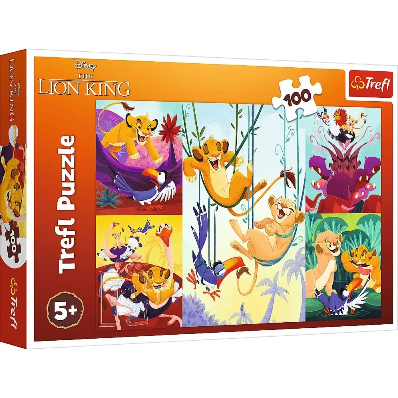 TREFL DISNEY Puzle Karalis Lauva, 100 gab.