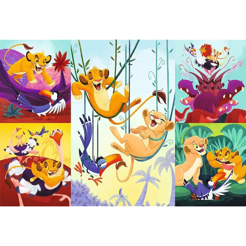 TREFL DISNEY Puzle Karalis Lauva, 100 gab.
