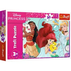 TREFL DISNEY PRINCESS Puzle Princesess, 30 gab.