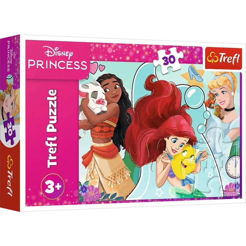 TREFL DISNEY PRINCESS Puzle Princesess, 30 gab.
