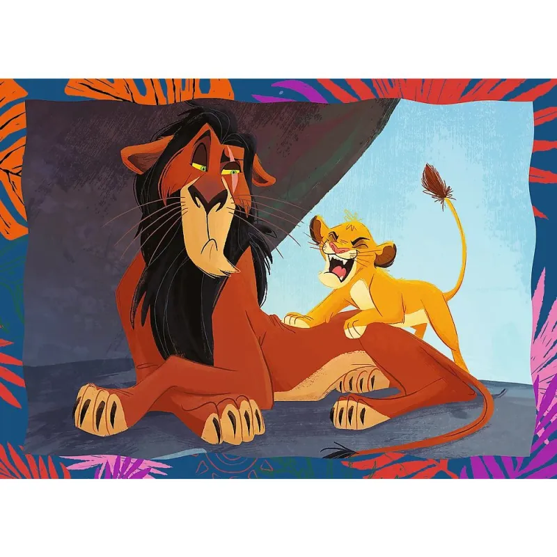 TREFL DISNEY Pužļu komplekts 4in1 Karalis Lauva