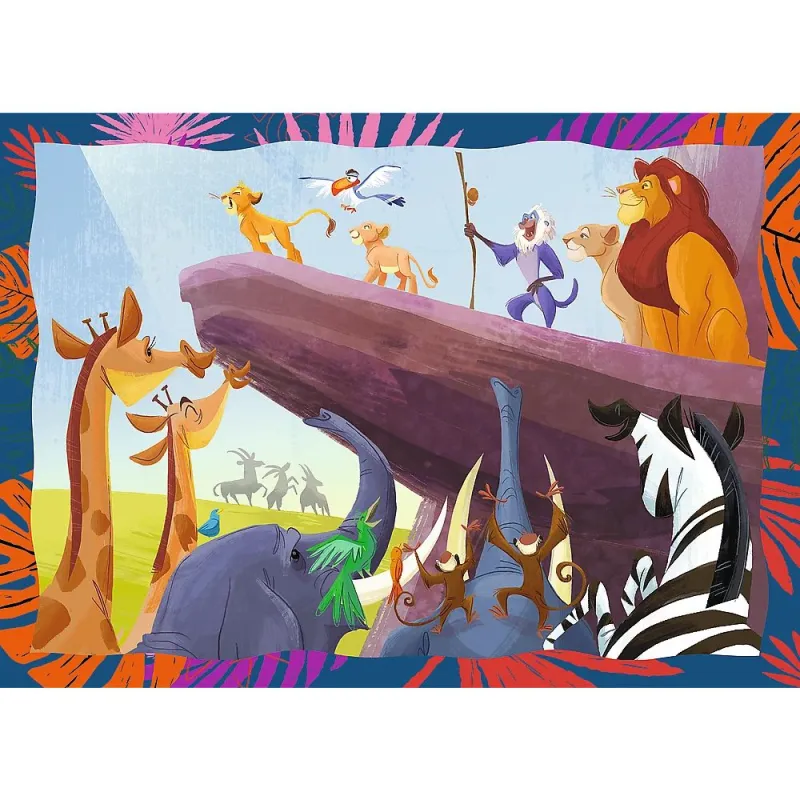 TREFL DISNEY Pužļu komplekts 4in1 Karalis Lauva