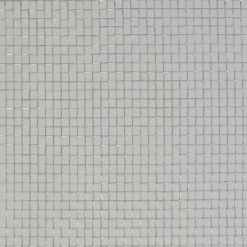 vidaXL siets, nerūsējošs tērauds, 100x1000 cm, sudraba krāsā