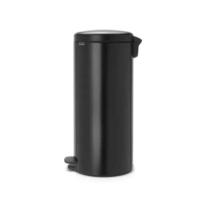 Atkritumu tvertne Brabantia NewIcon. melna. 30l. 67.5cmx30cm