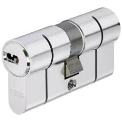Lock cylinder d6 40x50mm nickel 5k