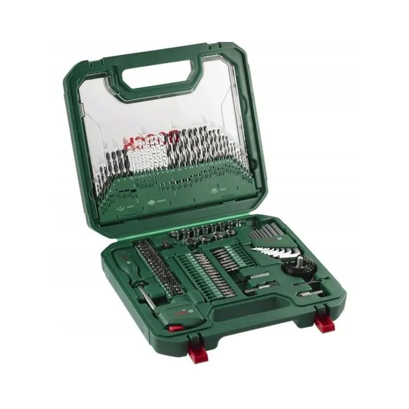 Bosch uzgaļu un urbju komplekts. 126 gab.