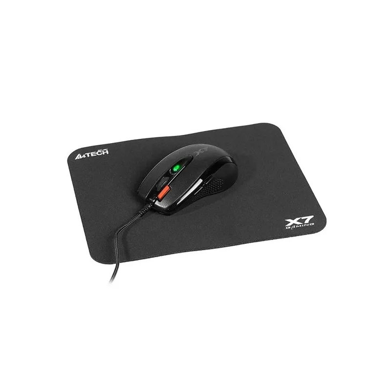 A4Tech 46028 Mouse & Pad X-7120 Black
