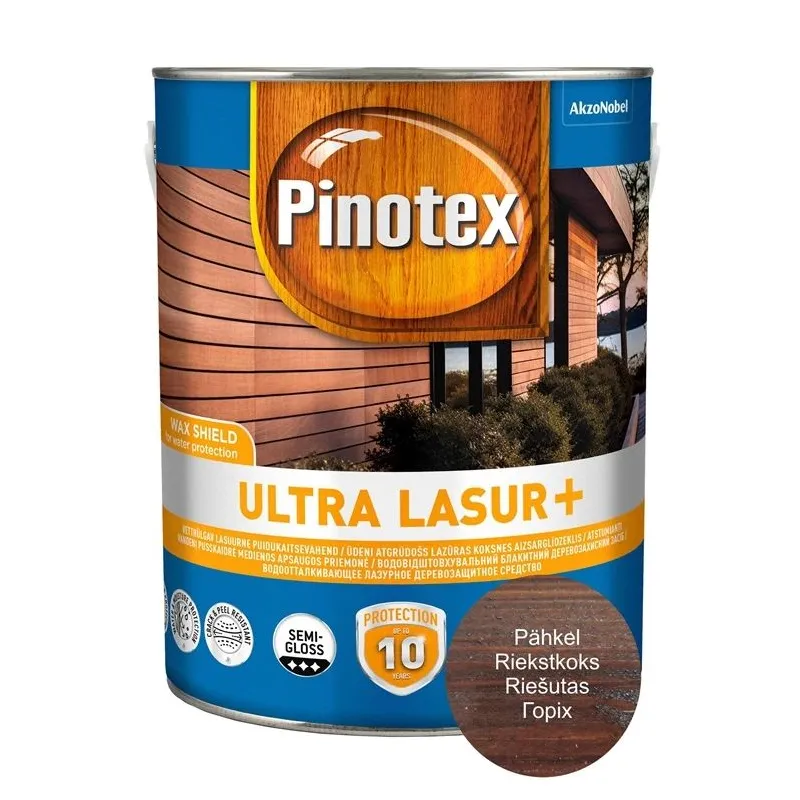 Aizsarglīdz kok pinotex ultra+ walnut 1l