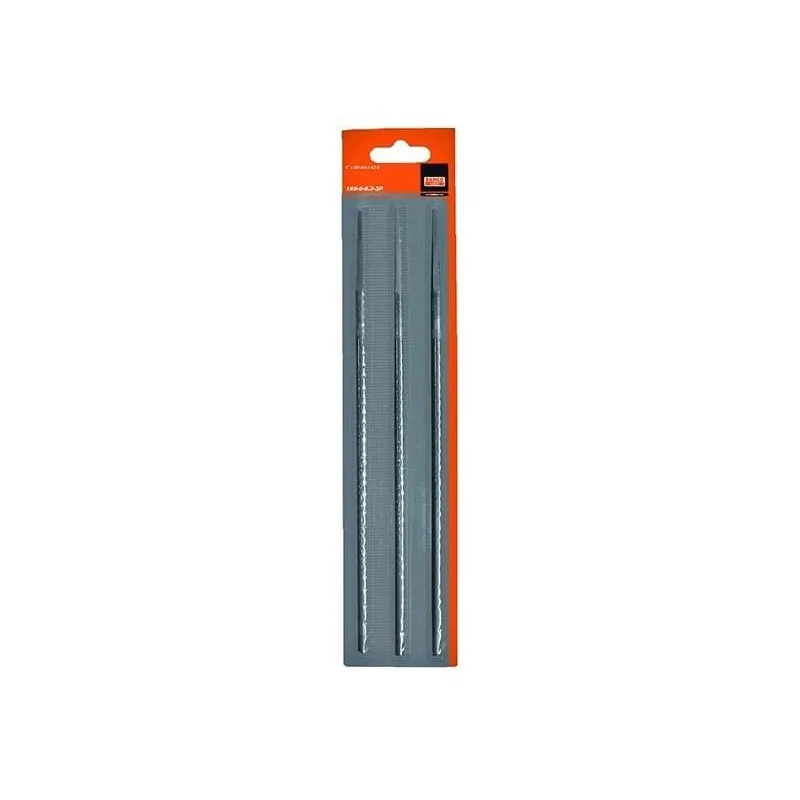 Ķēžu vīle Bahco. 4.5 mm. 3 gab.