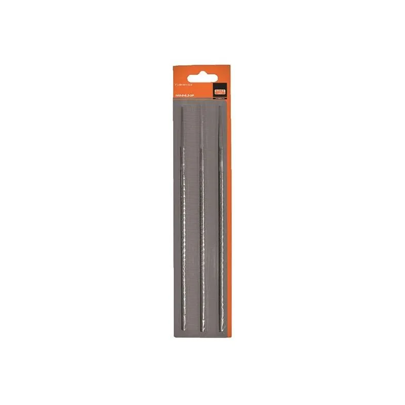 Ķēžu vīle Bahco. 4.5 mm. 3 gab.